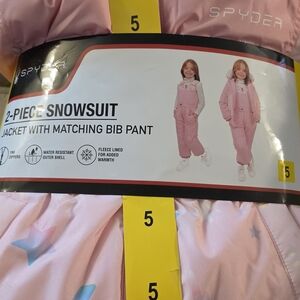 Spyder Kids Pink 2-Piece Pajama Set